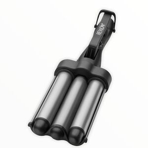 REVLON 3Barrel Ceramic Jumbo Hair Waver, Black